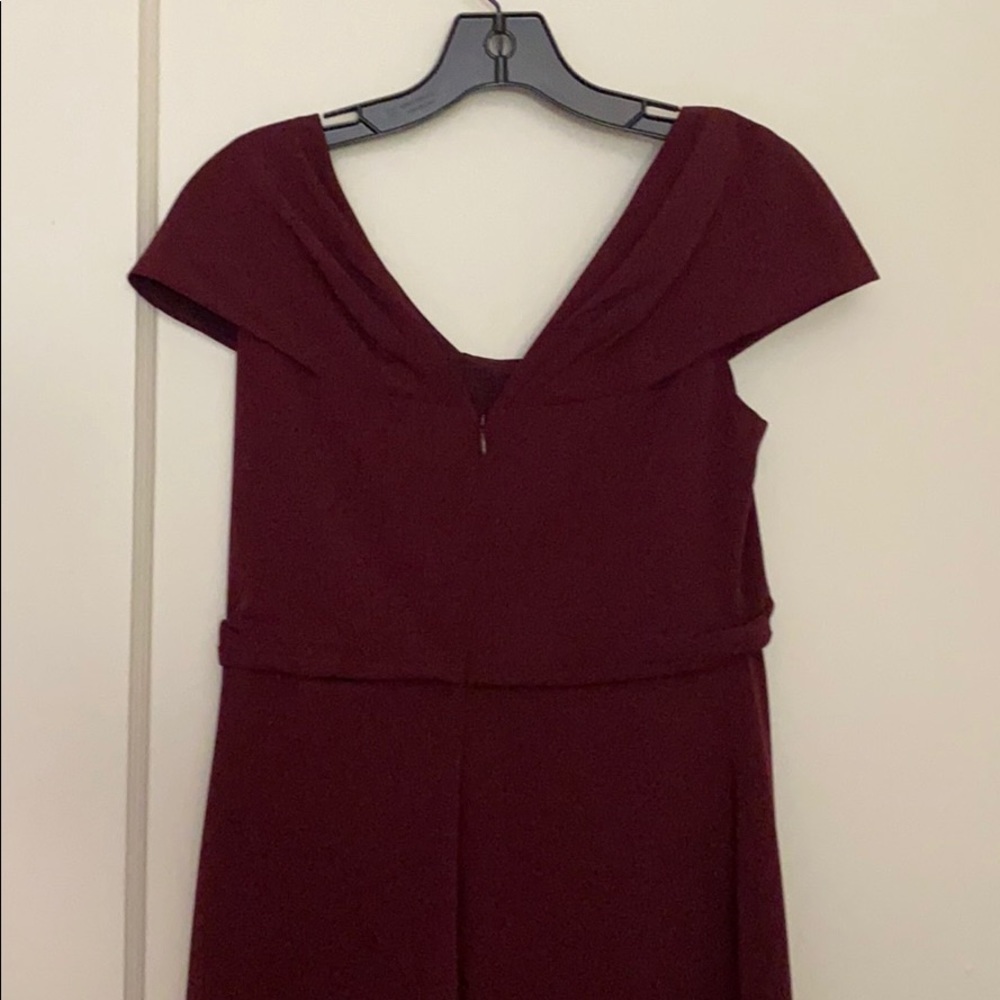 NWT Neiman Marcus burgundy red dress size:6 - Picture 8 of 11